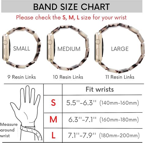 apple.watch bands|apple watch band size chart.